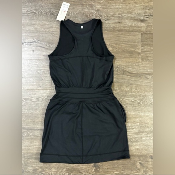 *NWT* Sweaty Betty Gaia Yoga Dress - Black - Picture 7 of 7